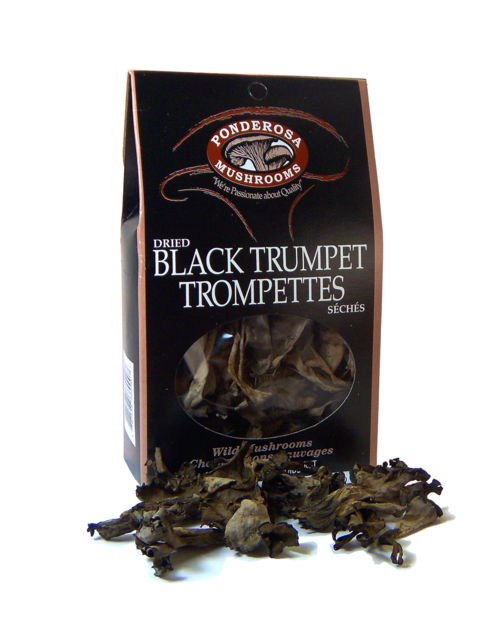 Ponderosa Dried Black Trumpet Mushrooms